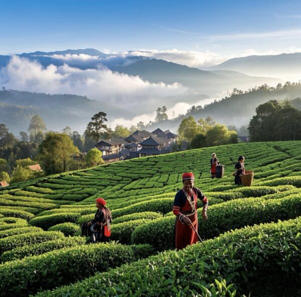 中国云南茶山之旅 - 图片 4